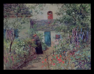 The Flower Garden, c.1900